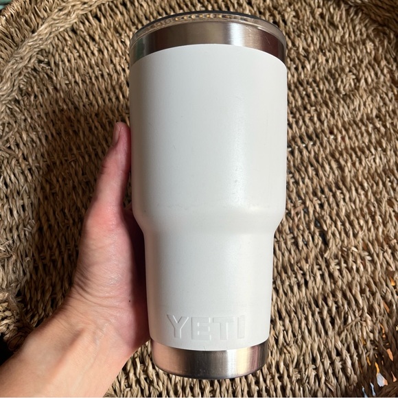 YETI Stainless Steel White Tumbler - Picture 9 of 12